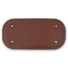 징가방바닥 타원형 30 x 10 cm, 브라운, 1개 브라운, 1개