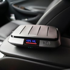 오토반 차량용 스마트센서 공기청정기, 블랙, AW-Z900