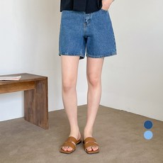 데님숏팬츠