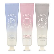 에티에르 퍼퓸 핸드크림 순수 50ml + 설렘 50ml + 관능 50ml 세트, 1세트