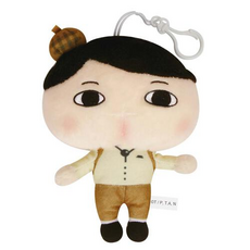 屁屁偵探 絨毛娃娃, 15cm, 1個