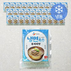 CJ제일제당 냉면육수 동치미맛 (냉동), 300g, 32개, 1개입