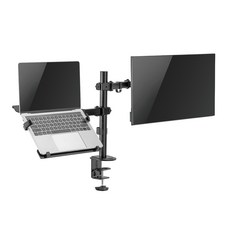 카멜마운트 노트북 거치가 가능한 듀얼 모니터암 FMA2RT, 블랙, 1개