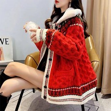데이먼 카라 포인트 임산부 가디건 SDF013