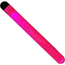 잘츠만 3M 스카치 라이트 팔다리 LED 슬랩밴드, 핑크