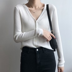 슬림가디건