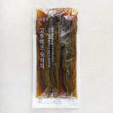 도들샘 고추먹은 오이지, 600g, 1개