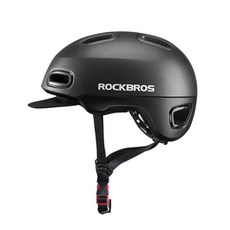 
                                                        락브로스 어반 캐주얼 자전거 헬멧 WT-09, 블랙
                                                    