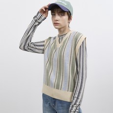 스트라이프조끼