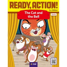 Ready Action 2E Starter : The Cat and the Bell 드라마북 + 워크북 + 프리앱 세트, ALIST