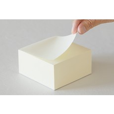 日本 MIDORI MD便條紙磚 空白 便籤 記事本 辦公文具, 1本