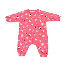 BANY KIDS 幼兒用防水全身臀部無縫美術圍裙, 紙杯蛋糕