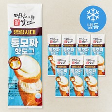 명랑시대쌀핫도그 통모짜 핫도그 (냉동), 90g, 8개, 1개입 90g, 8개, 1개입