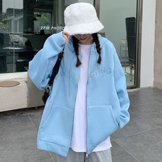 안다로미 헤이프로 후드집업