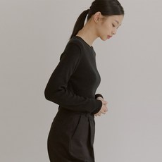 38컴온커먼 여성용 20W ANGORA SLIM ROUND KNIT