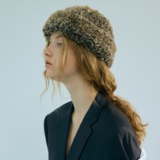 포에지담 Let there be light Fur beanie - 포에지담