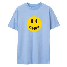 언탭트 빅사이즈 DREW 베이직 반팔 오버핏 티셔츠
