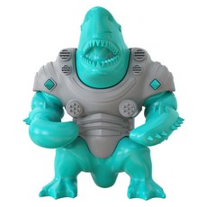 티티펫 강아지 터그놀이 로봇 상어 장난감, 블루, 1개