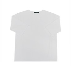 플레이즈 남성용 라운드넥 트임 7부 기본핏 티셔츠