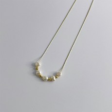 칼라진주목걸이