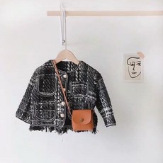 女童口袋外套
