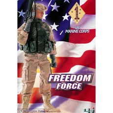 드래곤 Marine Corps Gulf FREEDOM FORCE 보병피규어 1:6 21050, 1개