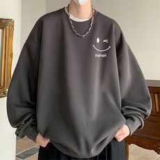 패션플로우 스마일 베이직 맨투맨