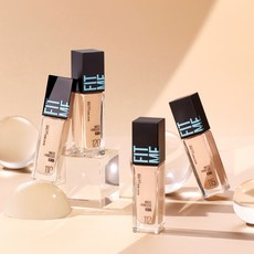 메이블린 핏미 파운데이션 레노 30ml + 미니파운데이션 5ml 세트, 112 내추럴 아이보리(파운데이션), 112 내추럴 아이보리(미니파운데이션), 1세트 - 이미지 4