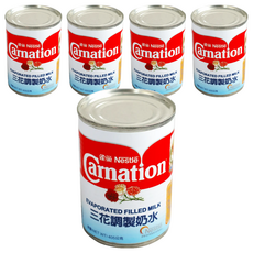 Carnation 三花調製奶水，適用於牛奶鍋、飲料、烘焙、食物料理, 405g, 5罐