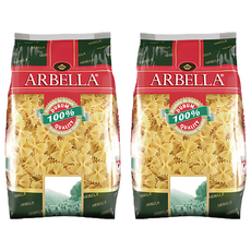 ARBELLA 阿貝拉 蝴蝶麵，杜蘭小麥粉製成，500公克, 500g, 2包