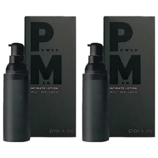 Play&Joy POWERMAN 男性養護液, 含酵母鋅瑪卡玻尿酸, 保濕滋潤, 強健體能, 30ml, 2瓶