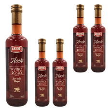 ARIOLI 紅酒醋 500毫升, 義大利原產, 500ml, 5瓶