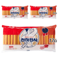 Chunhajangsa 火腿天下壯士原味香腸 Set, 990g (15g x 66個), 3袋