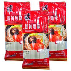 五木 營養麵條, 香Q爽口, 快煮5分鐘, 不添加防腐劑, 300g, 3包