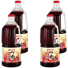 萬家香 鰹魚露, 1500毫升, 適用於各種中日式料理, 口感鹹甜適中, 1.5L, 4瓶