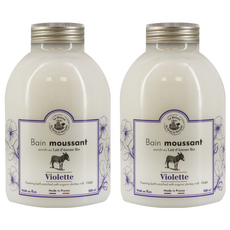 La Maison 馬賽皂之家 魔法驢奶泡泡露 500ml-優雅紫羅蘭, 2瓶