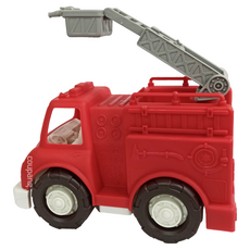 battat toys 衝第一救火車，消防車造型趣味小汽車 救援梯設計, 1個