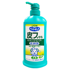 LION 獅王 Pet Clean 舒敏洗愛犬用沐浴乳，溫和配方不刺激，犬用, 550ml, 1瓶