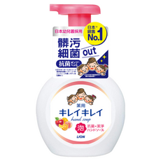 LION 獅王 趣淨 泡沫洗手乳 果香, 500ml, 1瓶