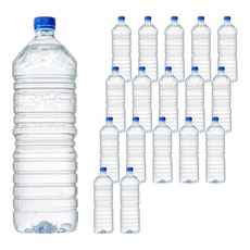 Tamsaa 無標籤天然水 12瓶裝, 2L, 18瓶