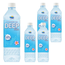 OKINA 益生菌水 DEEP PLUS, S12益生菌補充，無糖無熱量乳酸風味, 850ml, 5瓶