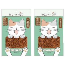 Neko 吶一口 貓零食 一口鮭魚丁, 添加牛磺酸, 全齡貓適用, 30g, 2包