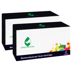 GREENRHINO 綠犀牛 150A 環保碳粉匣, 黑色, 2個