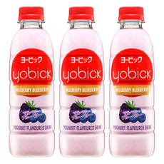 yobick 乳酸菌飲，桑葚藍莓味，優酪乳風味飲品, 310ml, 3瓶