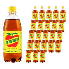 大西洋蘋果西打, 600ml x 24瓶, 不含化學色素, 蘋果汁