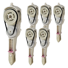 SDI手牌 i PUSH 輕鬆按修正帶替換帶 CT-205PR 粉紅色 5mm x 6m (6個入), 6個