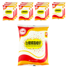 台糖 精製細砂糖, 甜度適中, 品質優良, 1kg, 12包