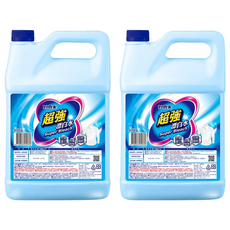 妙管家 超強漂白水，4000g，有效去除常見細菌、汙垢，適用於廁所、各類家具之清潔與殺菌, 4kg, 2桶