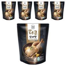 KKOTJI 韓國全州大王蔘雞湯，選用優良人蔘春雞及紅棗糯米, 1.1kg, 5包