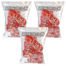 嘉南食品 鐵板燒小卷風味, 整包出售, 140g, 3包